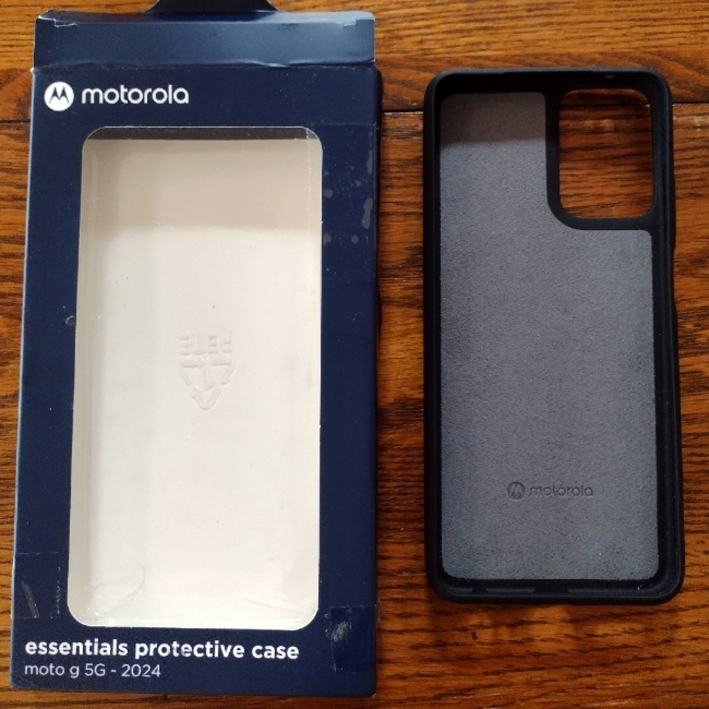 Motorola Black Protective Case for Moto G 5G (2024)